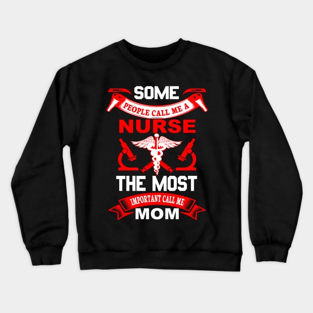 Important Mom Crewneck Sweatshirt by Verboten